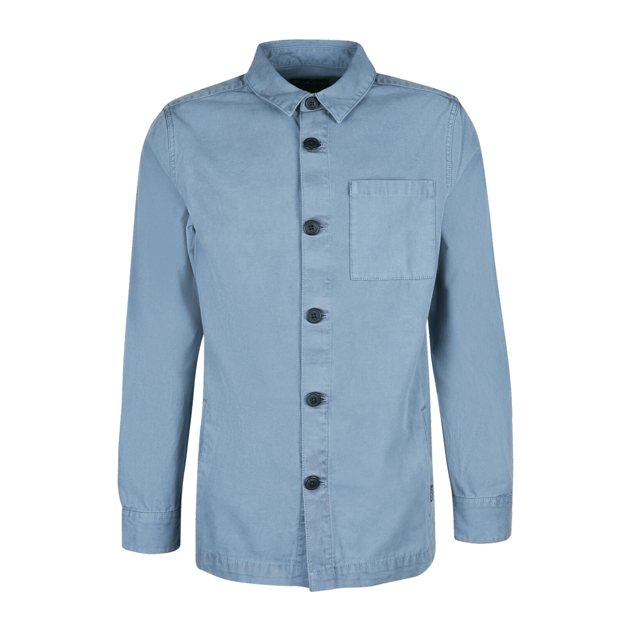 Barbour Overshirt Washed Cotton - blue