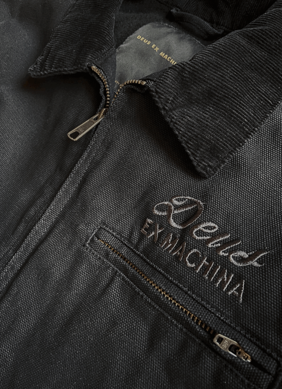 Deus Address Workwear Jacket Black
