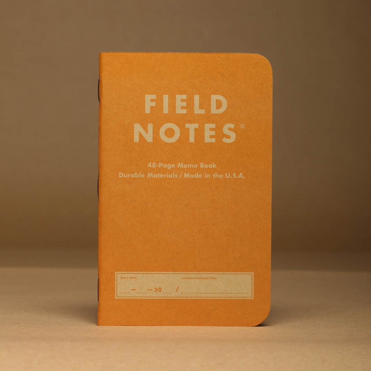 Field Notes 2-Pack “Kraft Plus Amber”