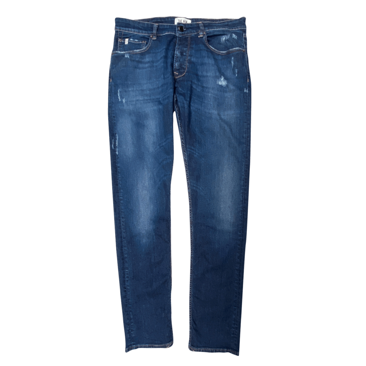 THE.NIM 952 Morrison Jeans Slim Tapered Fit - distressed blue